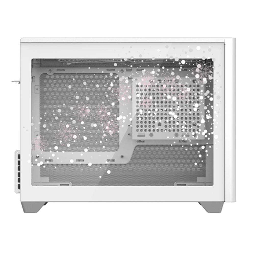 COOLER MASTER - Cooler Master MasterBox NR200P強化ガラスパネル付属 Amazon | Cooler Master MasterBox NR200P Orange (オレンジ/黒